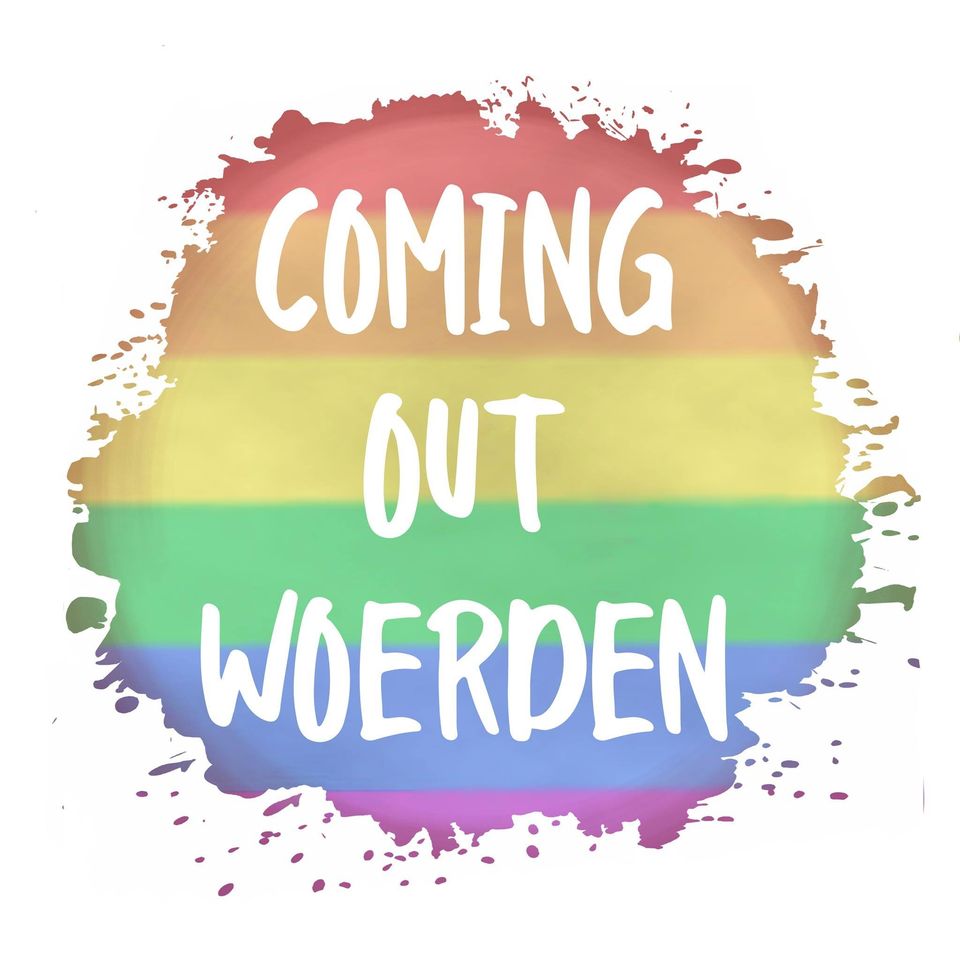 coming out woerden logo bij COC Midden-Nederland