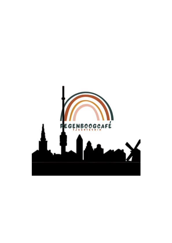 Logo Regenboogcafé bij COC Midden-Nederland