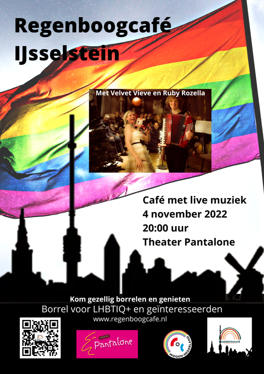 Regenboogcafe IJsselstein 1 2 bij COC Midden-Nederland