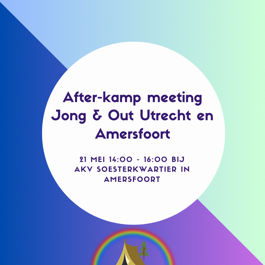 After kamp meeting Jong Out Utrecht en Amersfoort bij COC Midden-Nederland