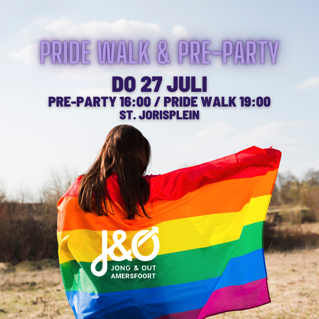PRIDE WALK PRE PARTY bij COC Midden-Nederland