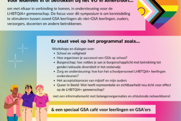 Symposium Gender en Seksualiteit in het VO 2 1 bij COC Midden-Nederland