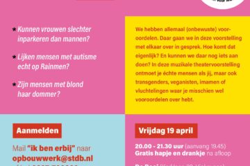 flyer voor socials bij COC Midden-Nederland