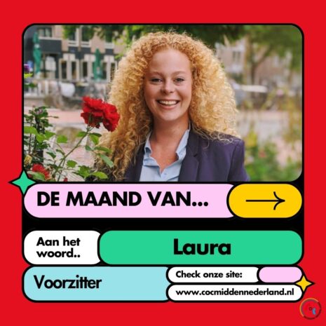 De maand van. Laura bij COC Midden-Nederland