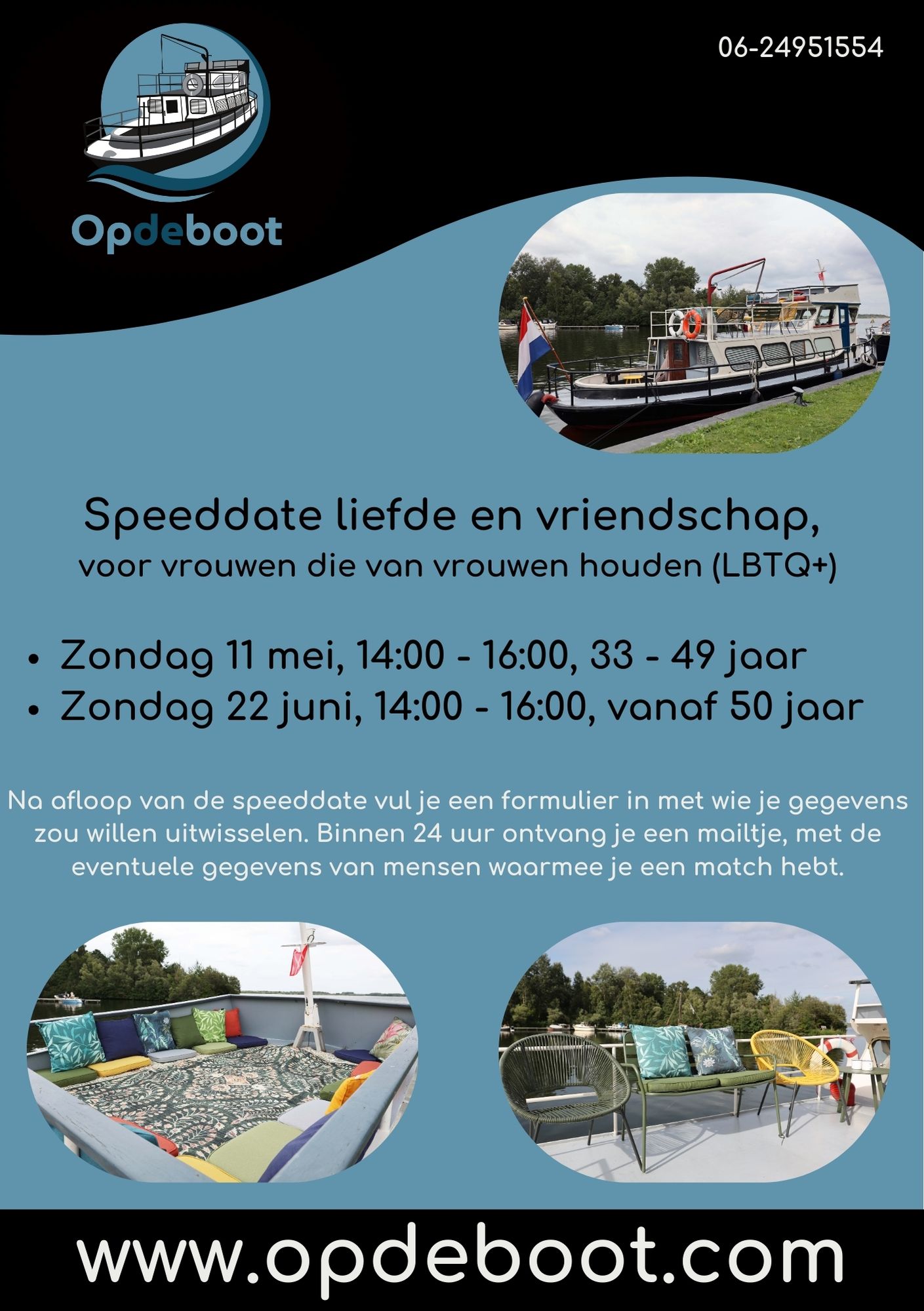 Spd liefde en vriendschap Opdeboot 2025 1 bij COC Midden-Nederland