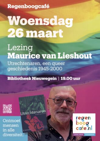 Woensdag 26 maart 2025 Mauricevanlieshout A3 poster bij COC Midden-Nederland