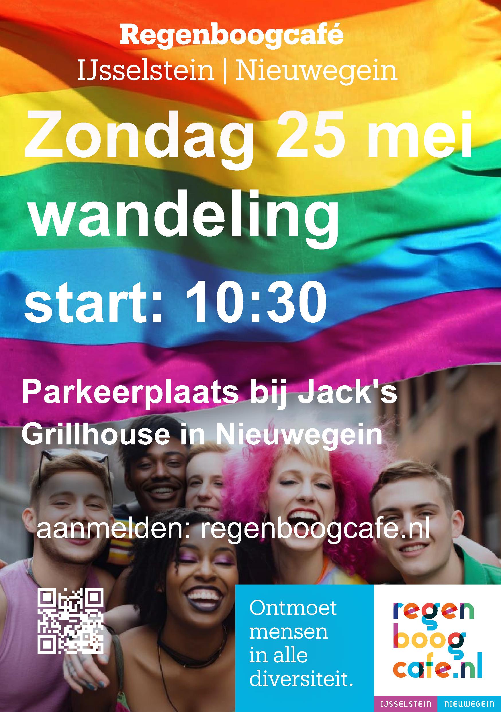 2025 05 25 A5 flyer wandeling bij COC Midden-Nederland