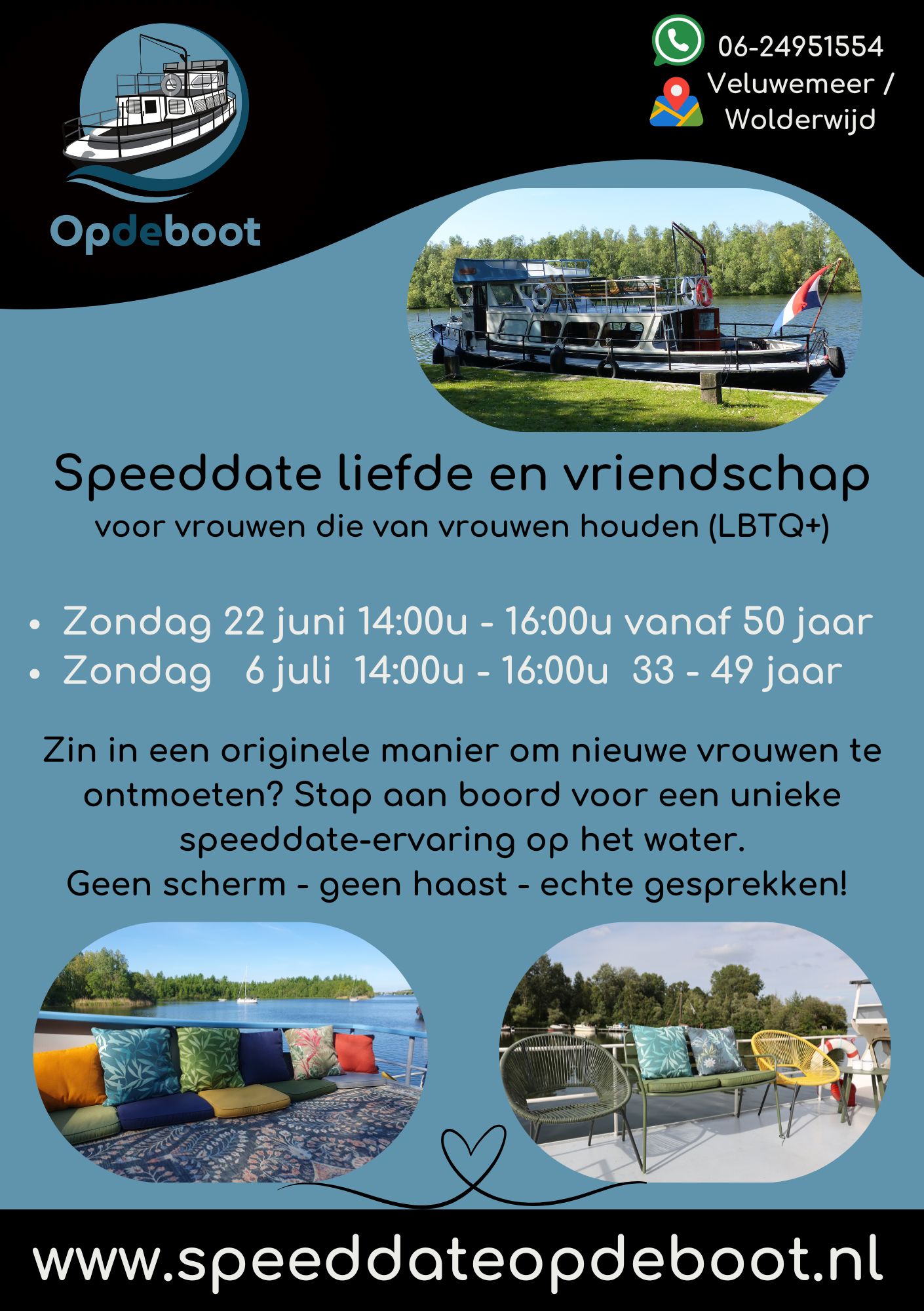 Spd liefde en vriendschap Opdeboot 2025 1 bij COC Midden-Nederland